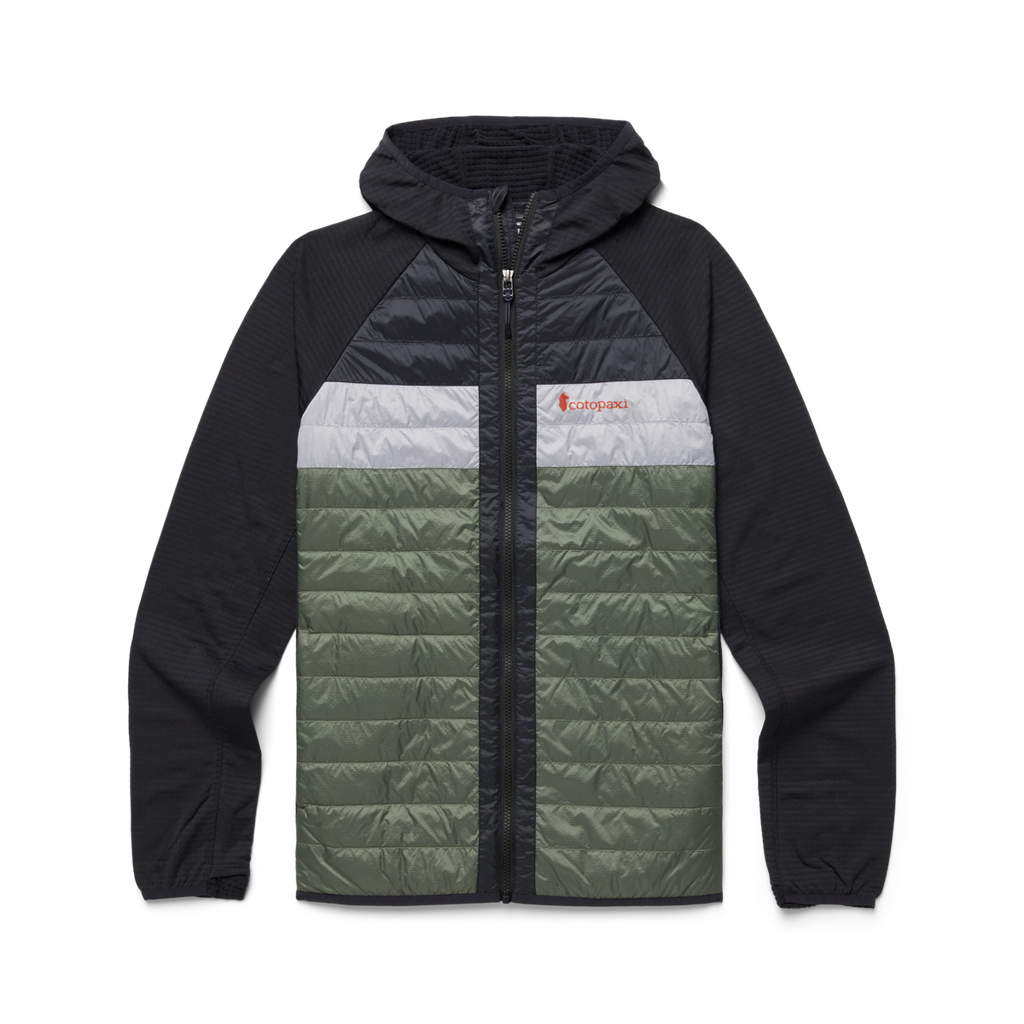 Capa Hybrid Insulated Hooded Jacket - Men's, Black/Fatigue