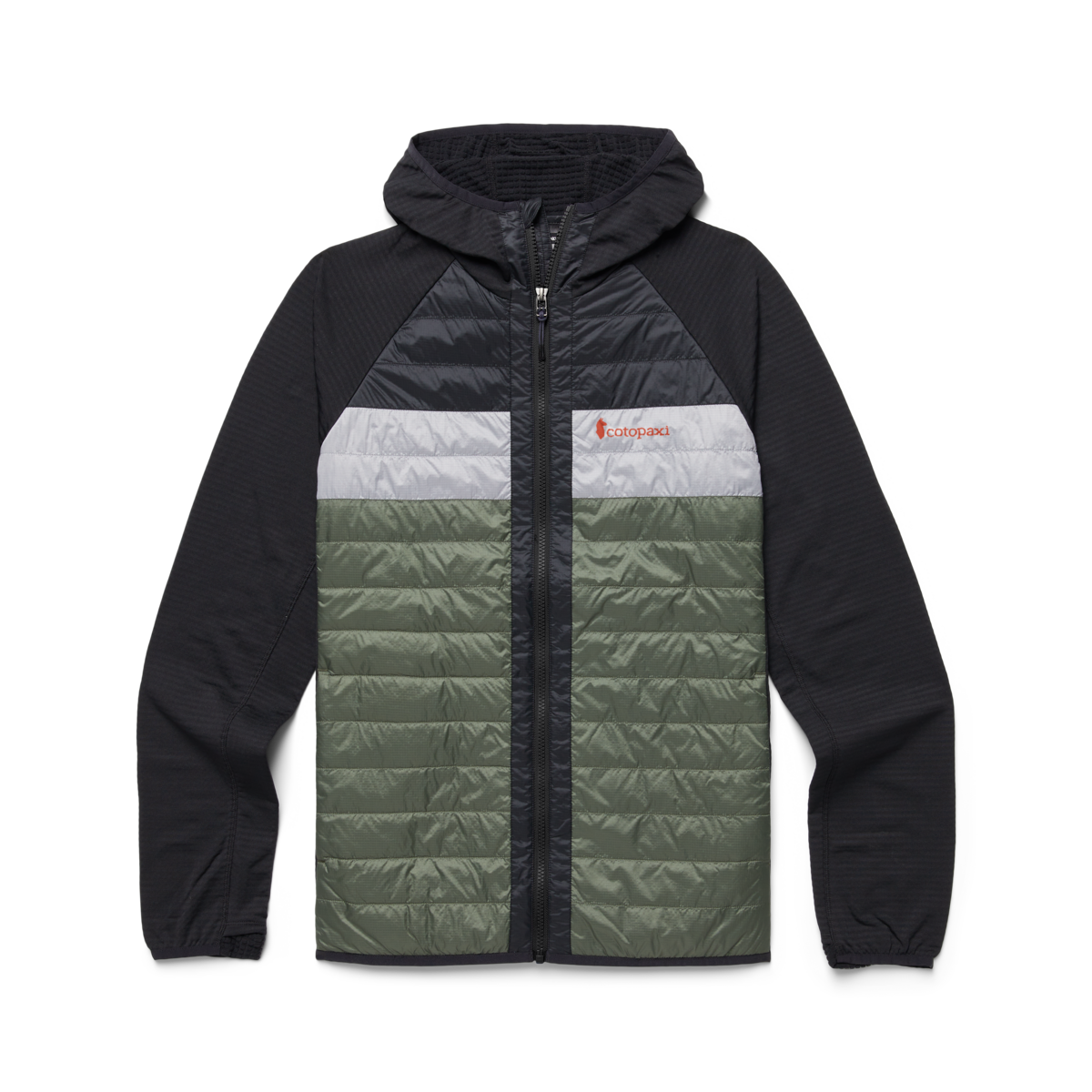 Capa Hybrid Insulated Hooded Jacket - Men's, Black/Fatigue