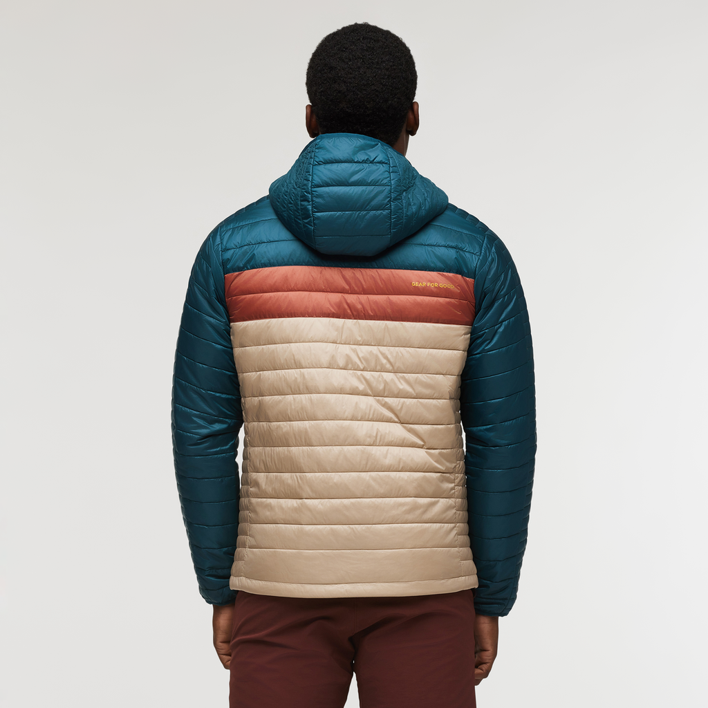 Capa Insulated Hooded Jacket - Men's, Abyss/Oatmeal, Model Jeremy