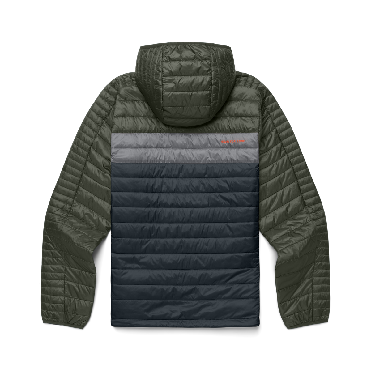 Capa Insulated Hooded Jacket - Men's, Fatigue/Black