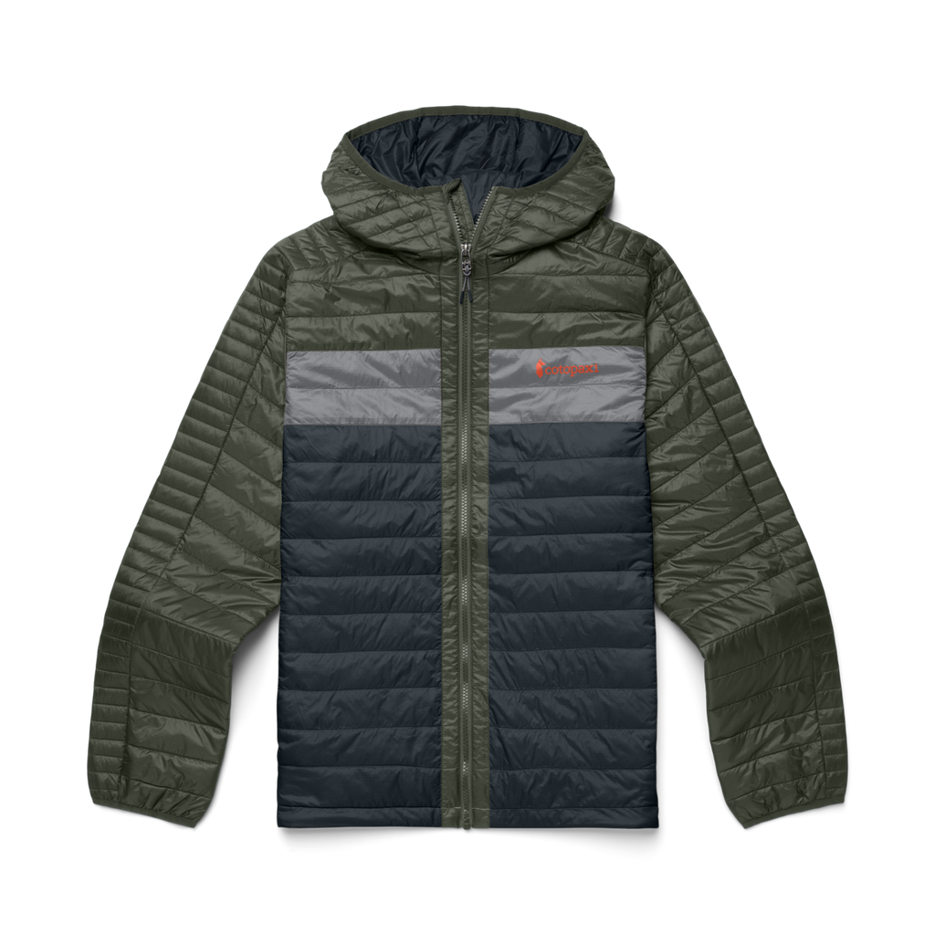Capa Insulated Hooded Jacket - Men's, Fatigue/Black