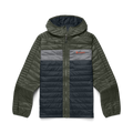 Capa Insulated Hooded Jacket - Men's, Fatigue/Black