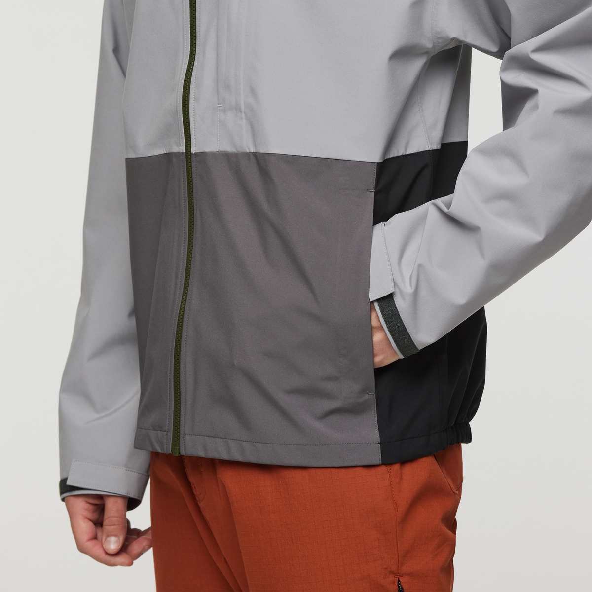 Cielo Rain Jacket - Men's, Smoke/Cinder