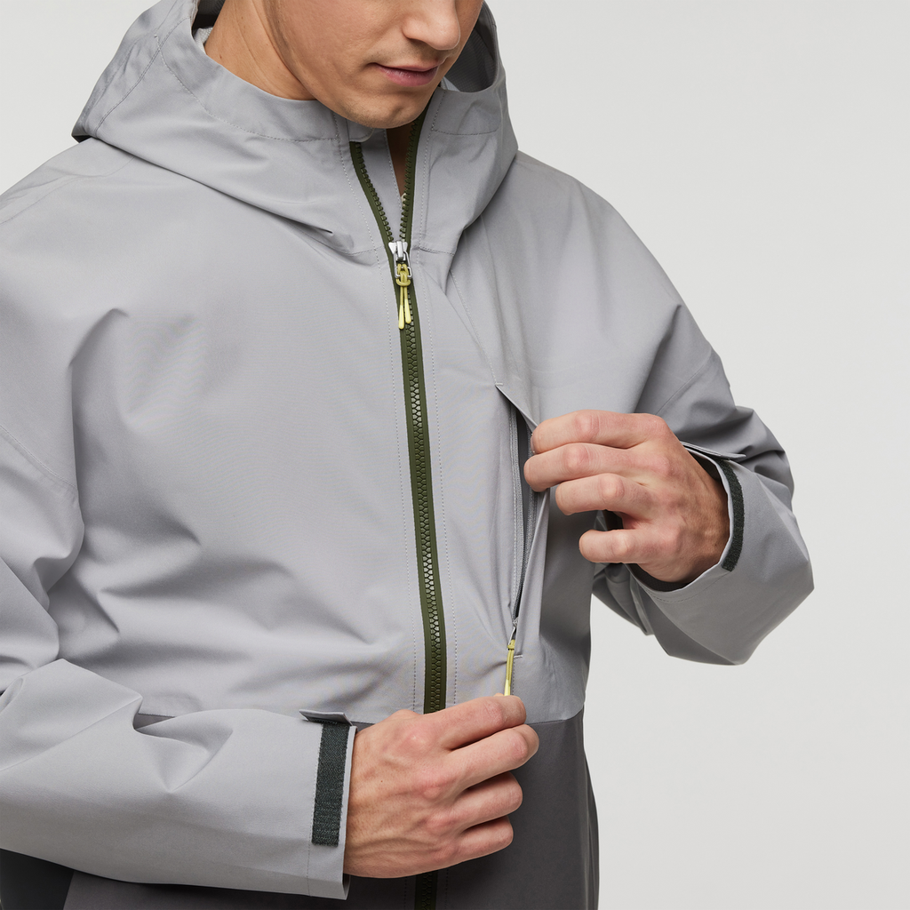 Cielo Rain Jacket - Men's, Smoke/Cinder