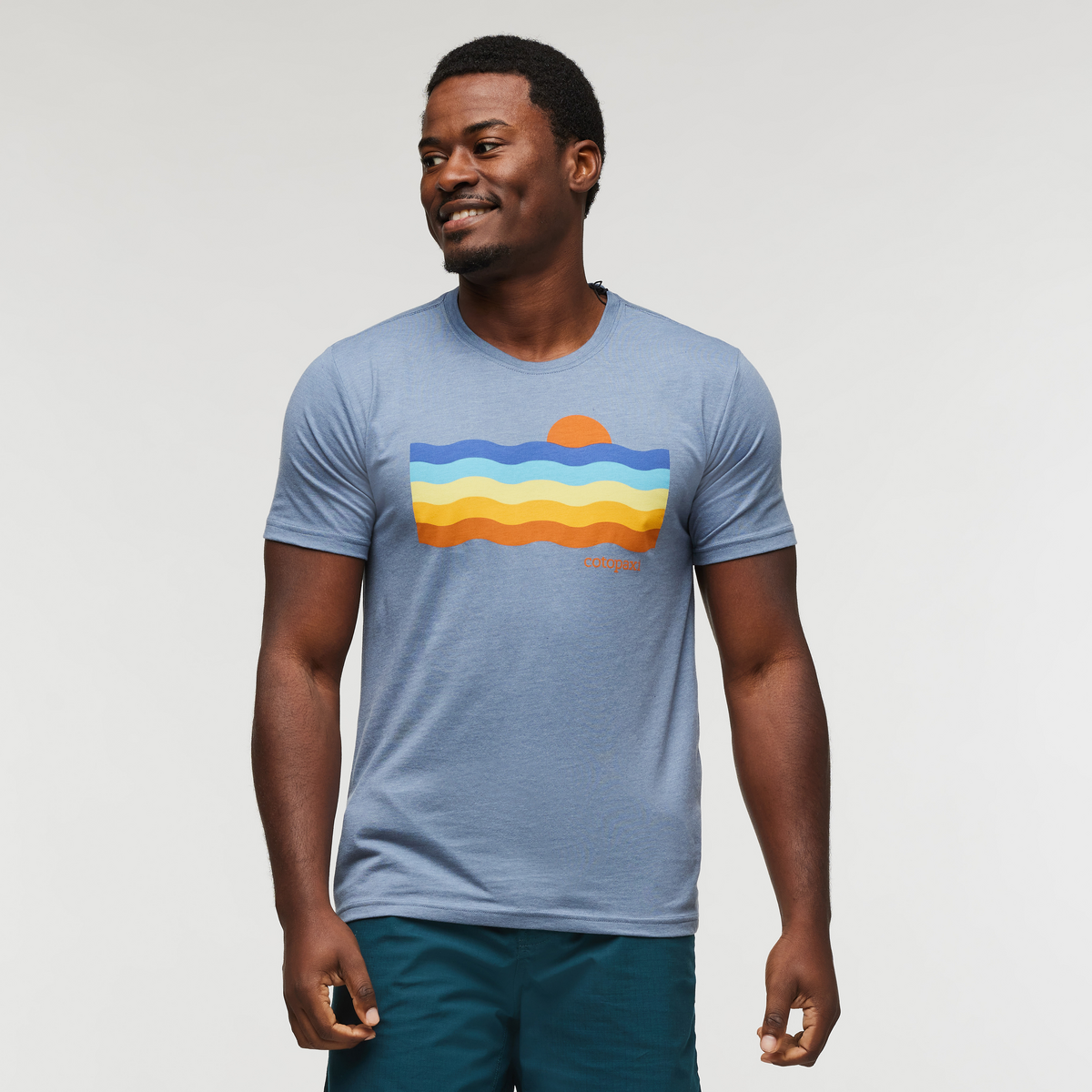 Disco Wave T-Shirt - Men's, Tempest, Model Jeremy
