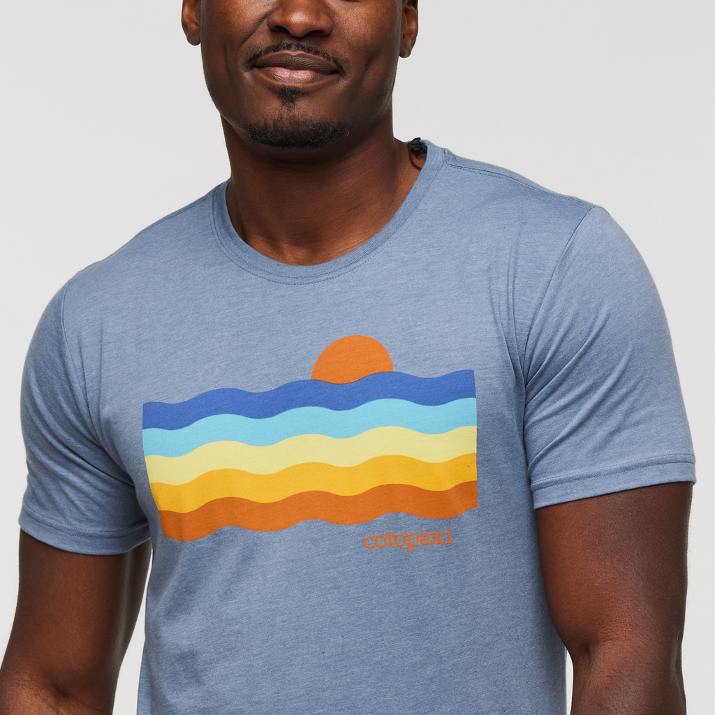 Disco Wave T-Shirt - Men's, Tempest, Model Jeremy