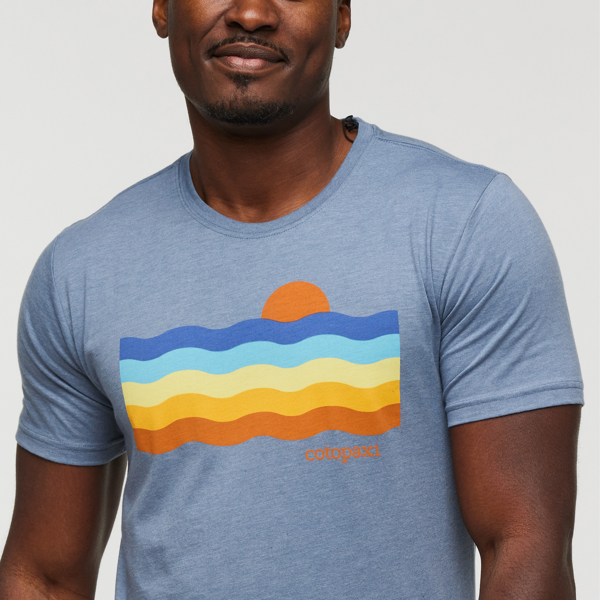 Disco Wave T-Shirt - Men's, Tempest, Model Jeremy