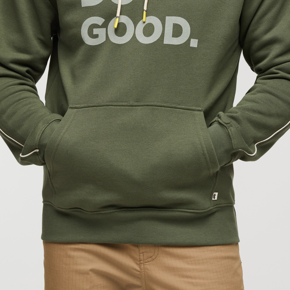 Do Good Pullover Hoodie - Men's, Fatigue, Model Jeremy