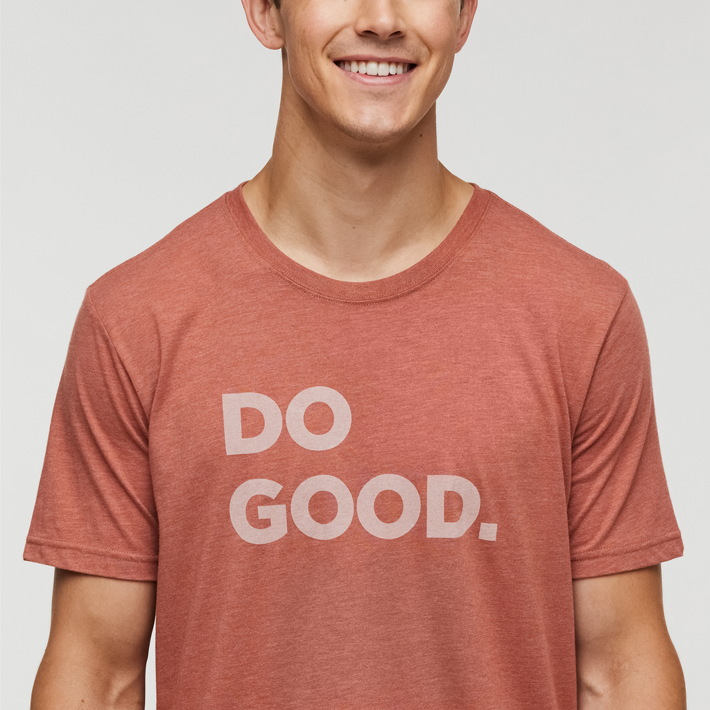 Do Good T-Shirt - Men's, Faded Brick, Model Kellan