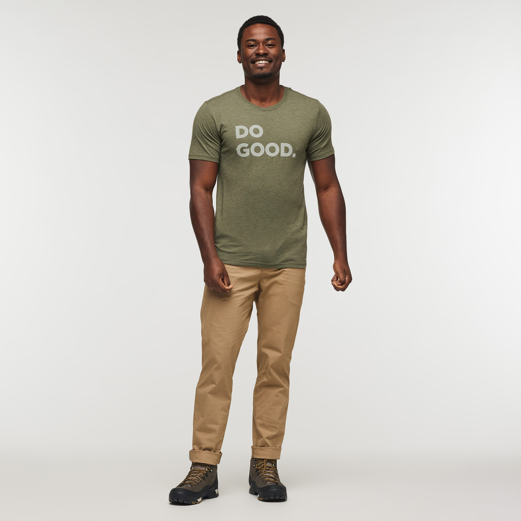 Do Good T-Shirt - Men's, Fatigue, Model Jeremy