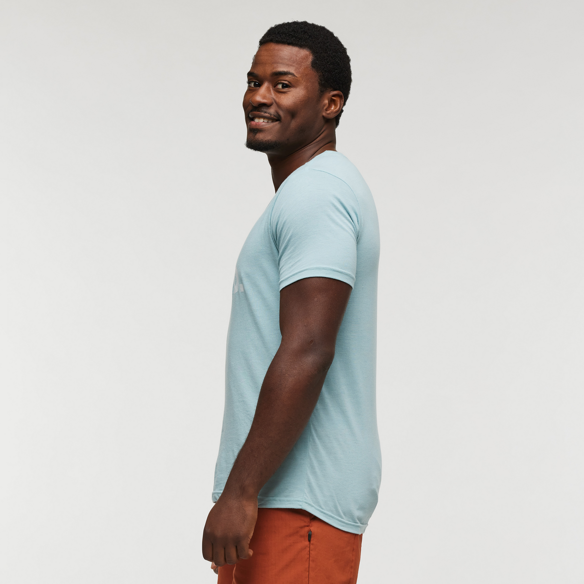 Do Good T-Shirt - Men's, Sea Spray, Model Jeremy
