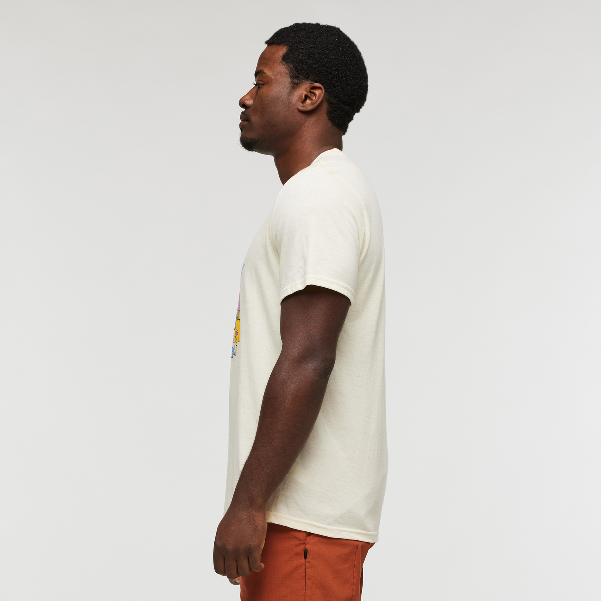 Ecuadorian Days T-Shirt - Men's, Bone, Model Jeremy