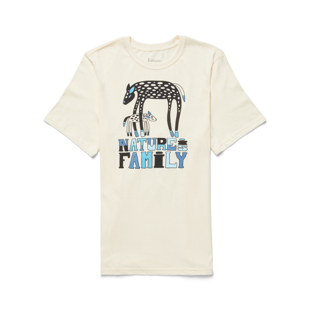 Nature Is Family T-Shirt - Men's, Bone