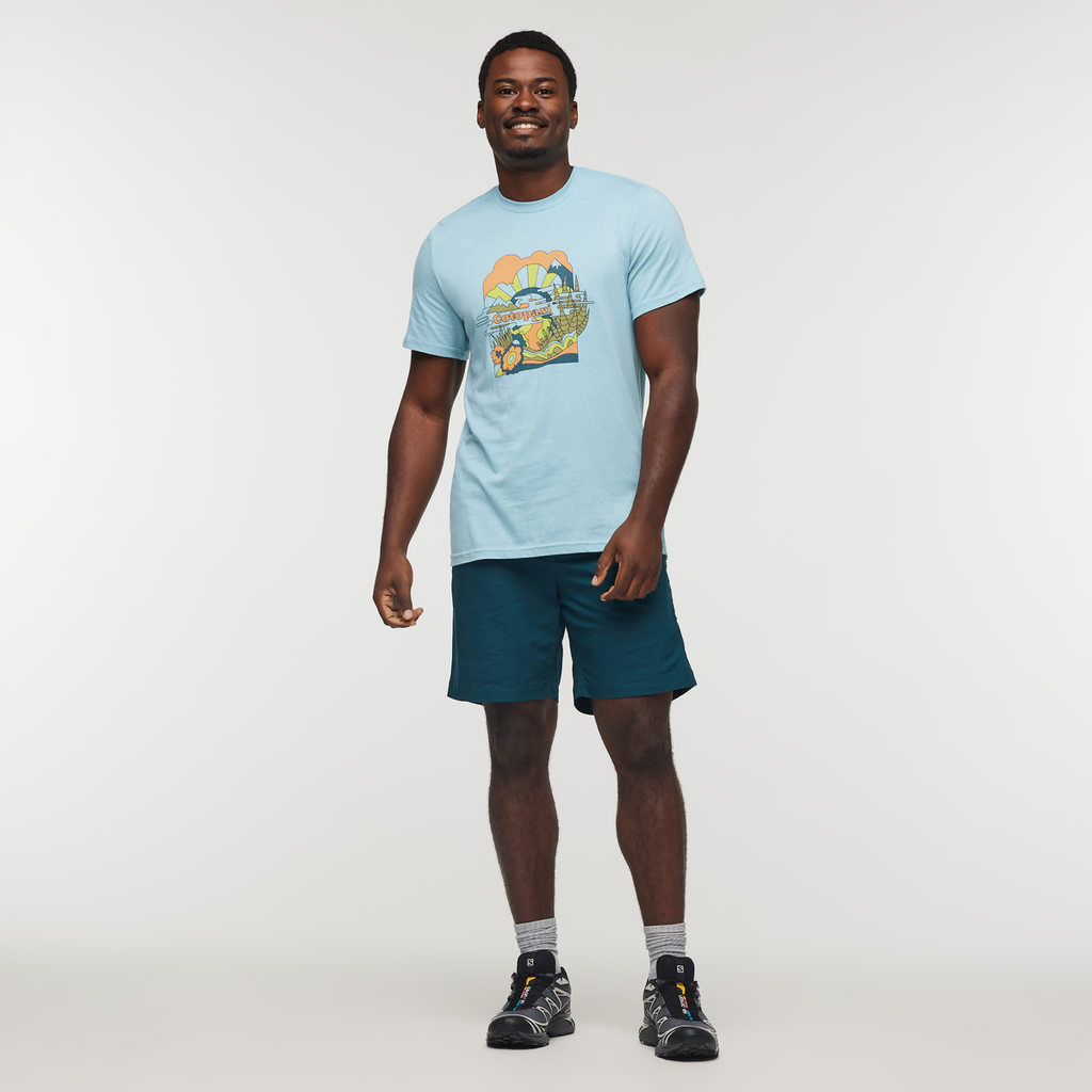 Salto Ripstop Short - Men's, Abyss, Model Jeremy