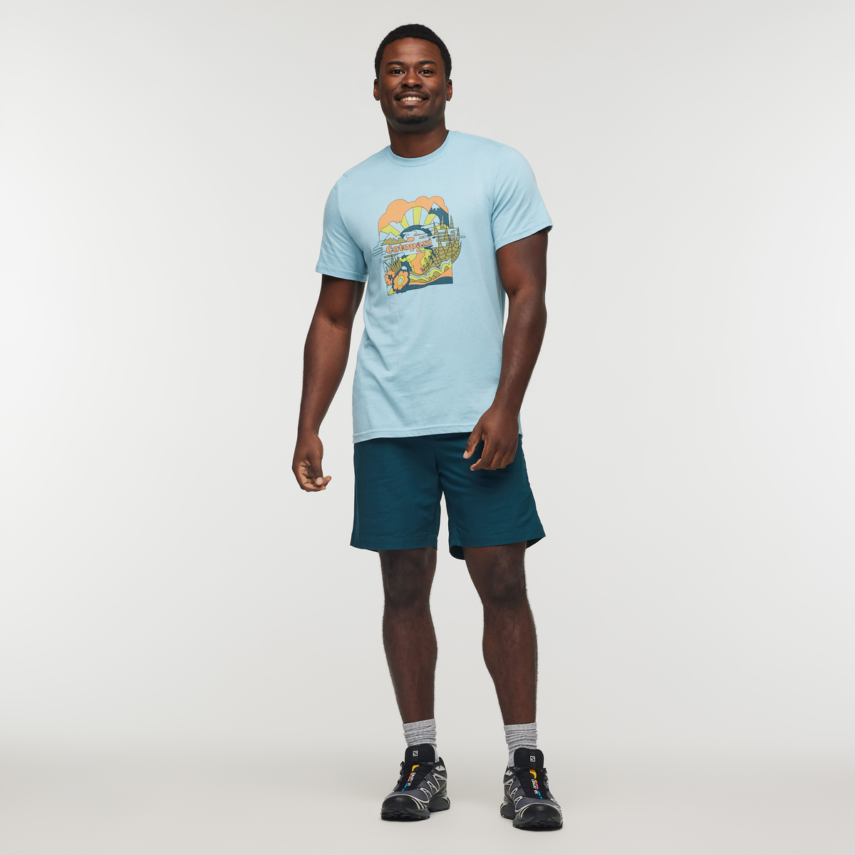 Salto Ripstop Short - Men's, Abyss, Model Jeremy