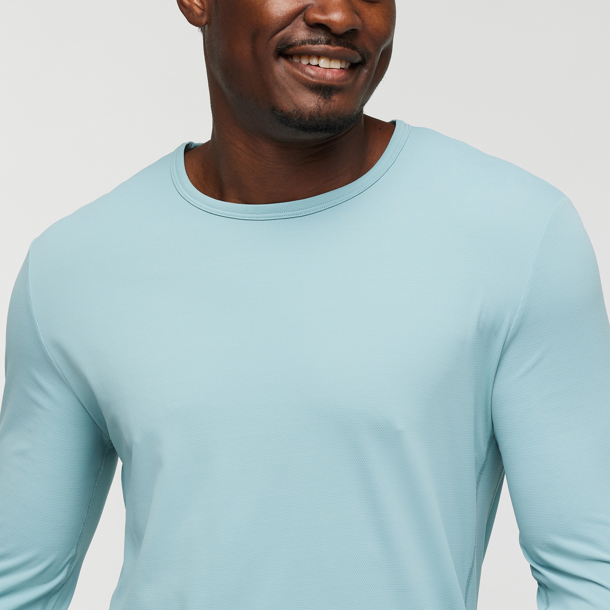 Sombra Long-Sleeve Sun Shirt - Men's, Sea Spray, Model Jeremy