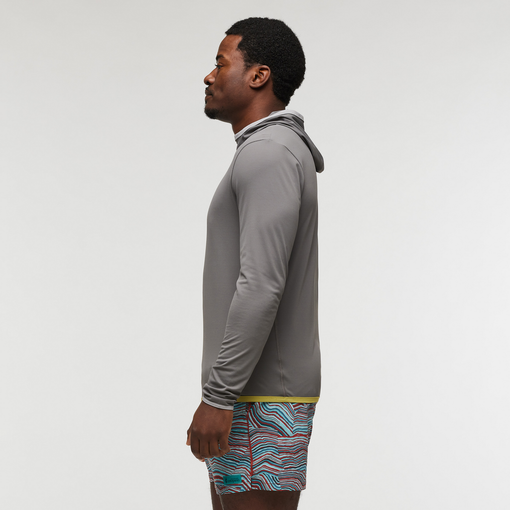 Sombra Sun Hoodie - Men's, Cinder, Model Jeremy