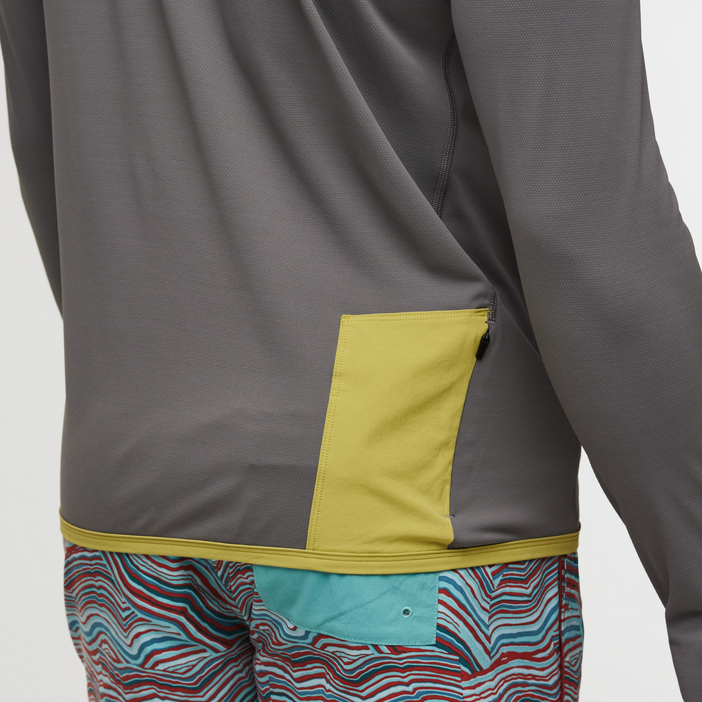 Sombra Sun Hoodie - Men's, Cinder, Model Jeremy