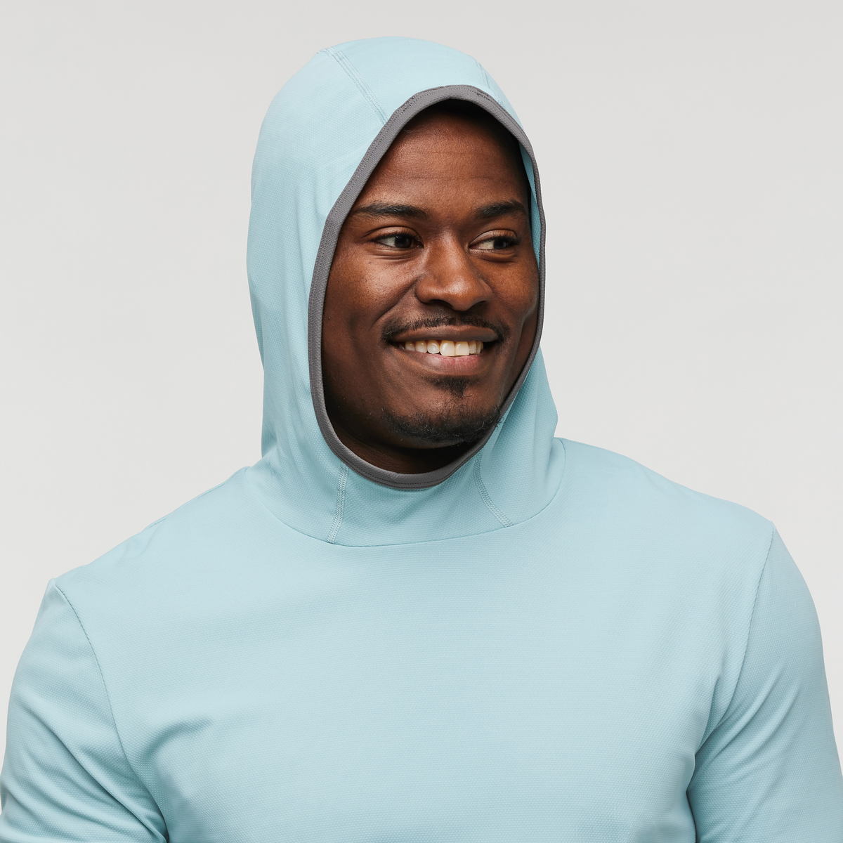 Sombra Sun Hoodie - Men's, Sea Spray, Model Jeremy