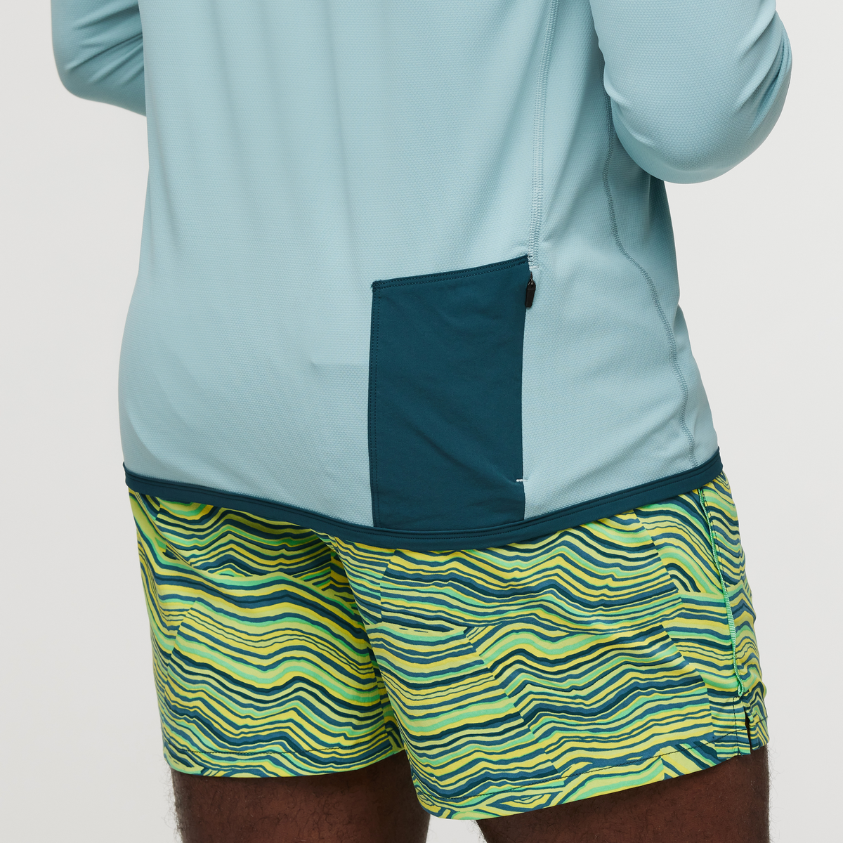 Sombra Sun Hoodie - Men's, Sea Spray, Model Jeremy