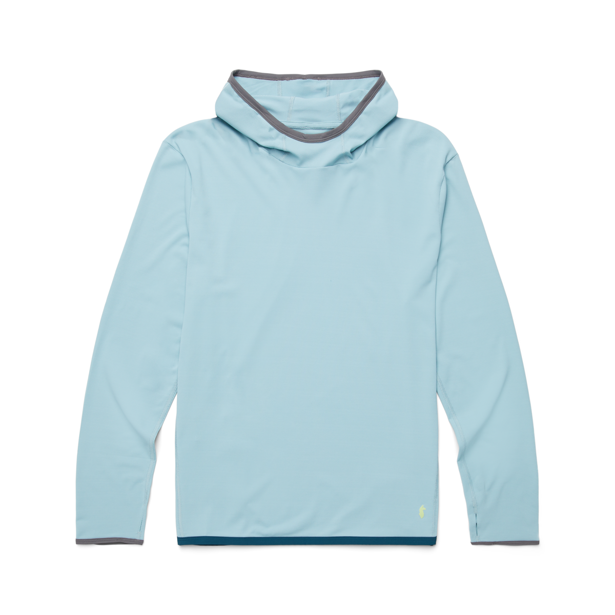 Sombra Sun Hoodie - Men's, Sea Spray, flatlay
