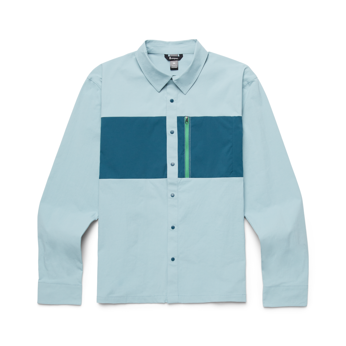 Sumaco Long-Sleeve Shirt - Men's, Sea Spray/Abyss