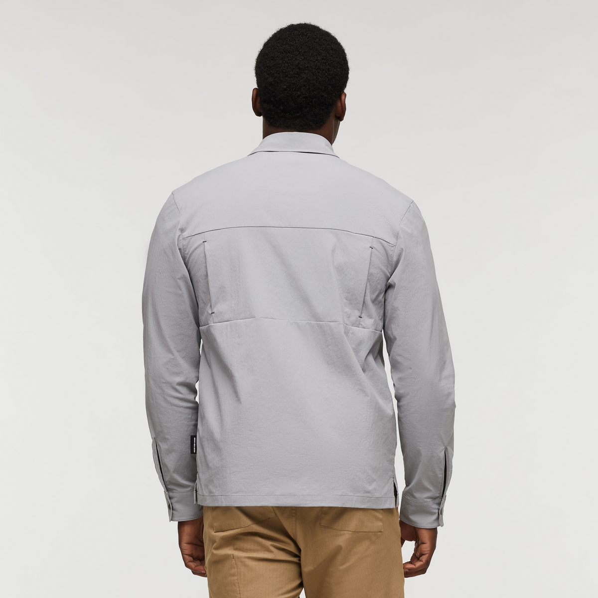 Sumaco Long-Sleeve Shirt - Men's, Smoke, Model Jeremy