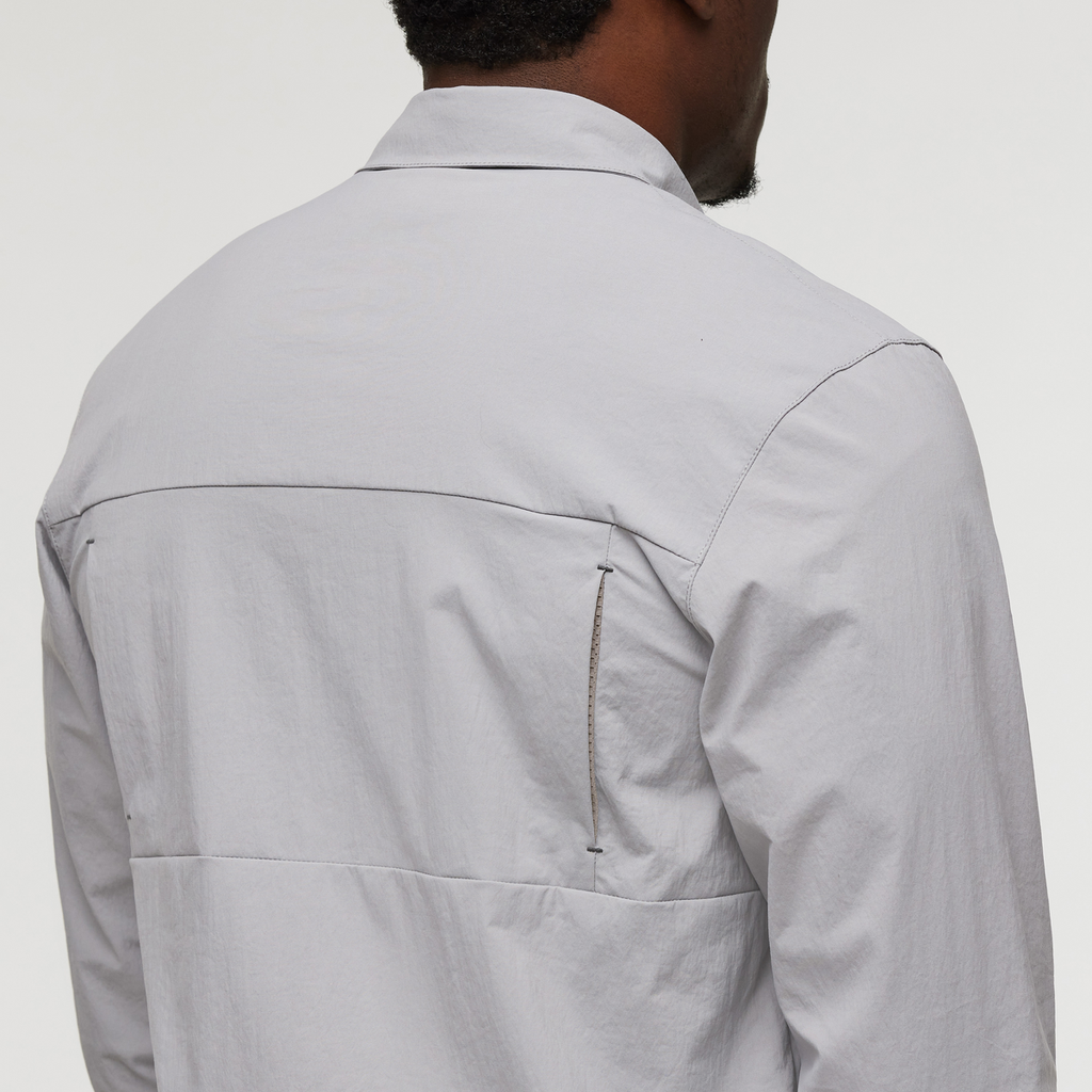 Sumaco Long-Sleeve Shirt - Men's, Smoke, Model Jeremy