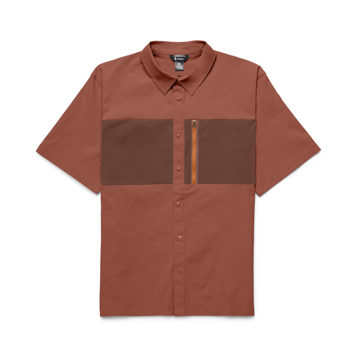 Sumaco Short-Sleeve Shirt - Men's, Faded Brick/Acorn