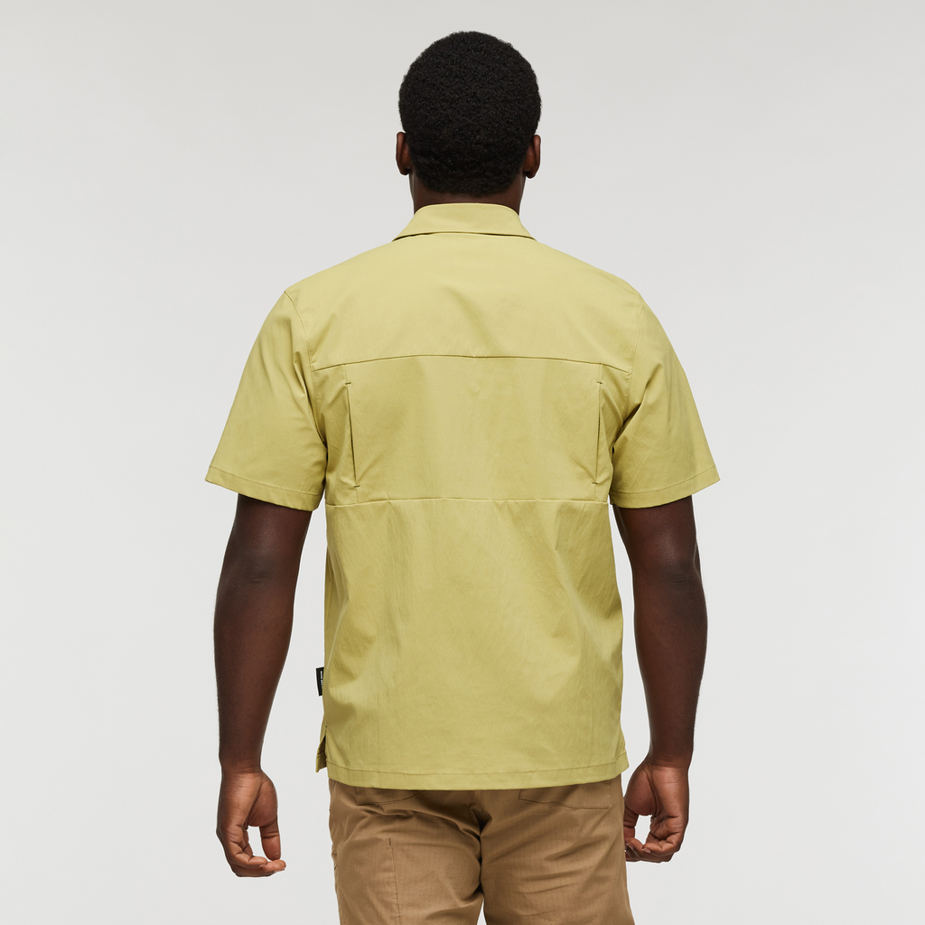 Sumaco Short-Sleeve Shirt - Men's, Lemongrass, Model Jeremy