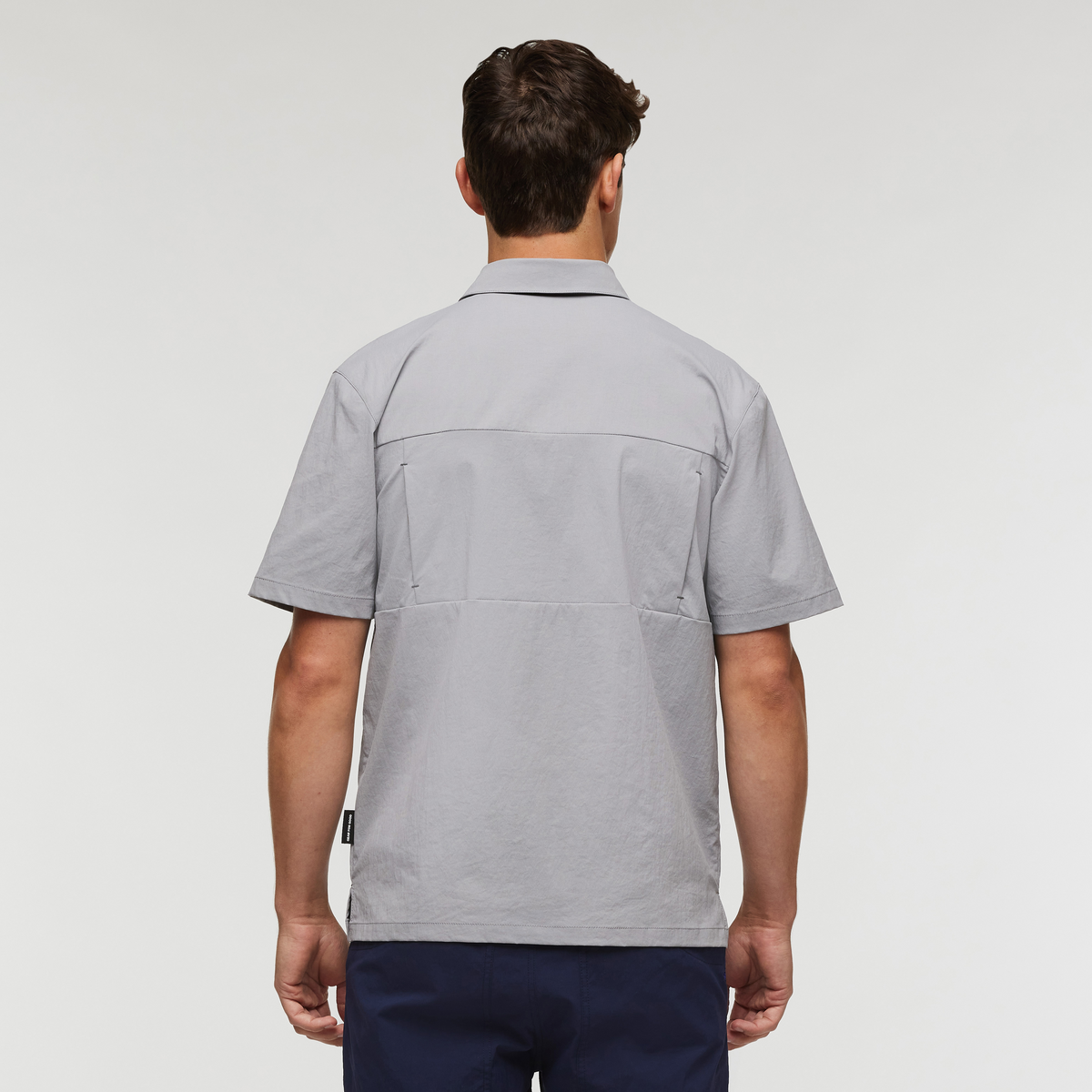 Sumaco Short-Sleeve Shirt - Men's, Smoke, Model Kellan