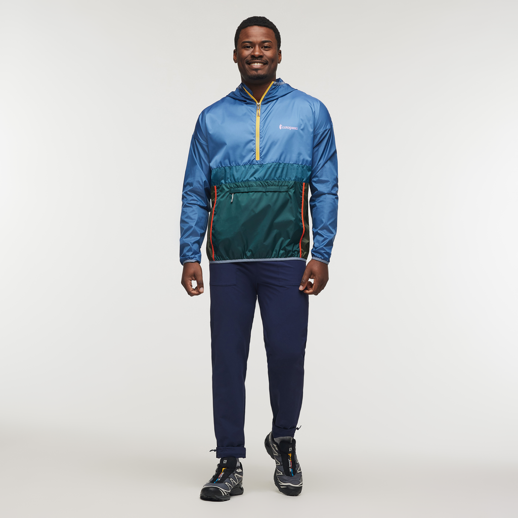 Teca Half-Zip Windbreaker - Men's, Thumbs Up, Model Jeremy