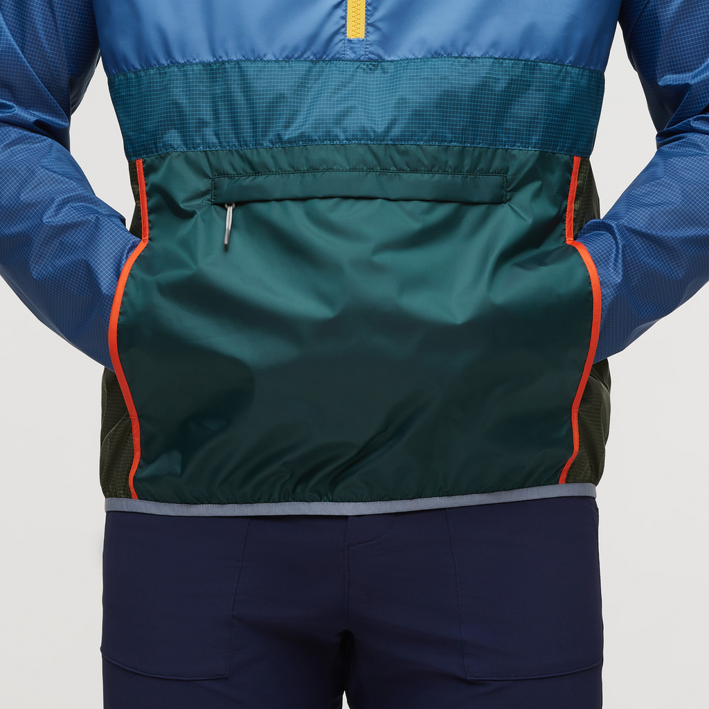 Teca Half-Zip Windbreaker - Men's, Thumbs Up, Model Jeremy