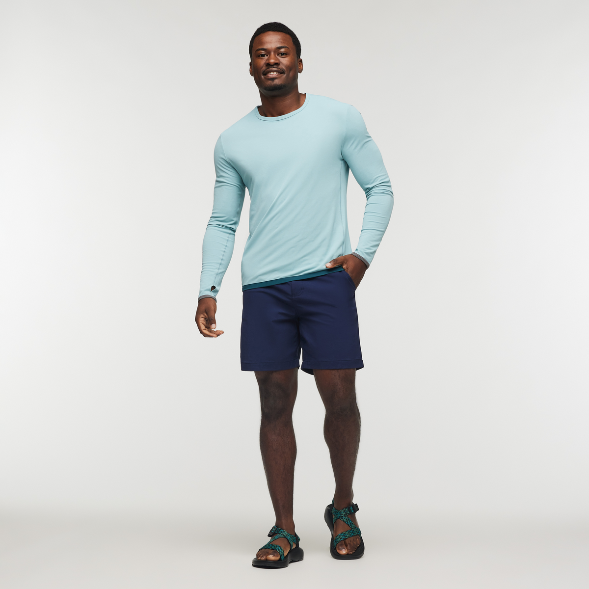 Tolima Short - Men's, Maritime, Model Jeremy