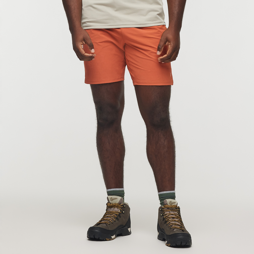 Valle Active Short - Men's, Faded Brick, Model Jeremy