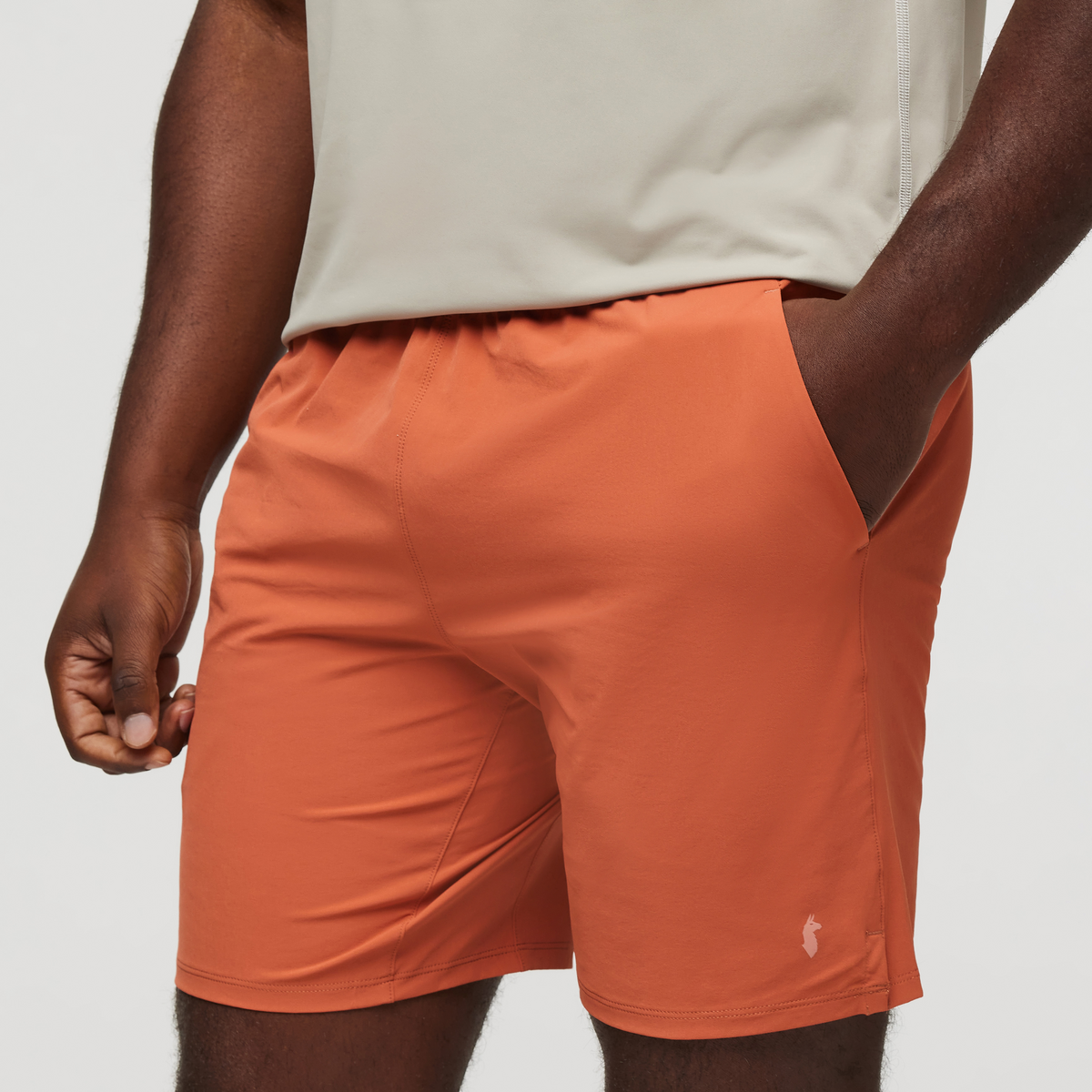 Valle Active Short - Men's, Faded Brick, Model Jeremy