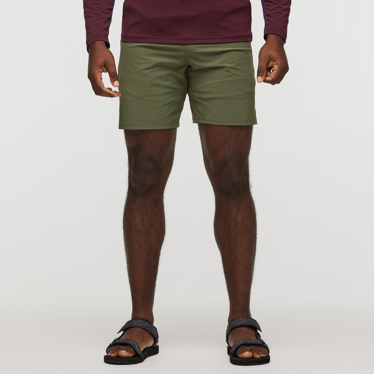 Valle Active Short - Men's, Fatigue, Model Jeremy