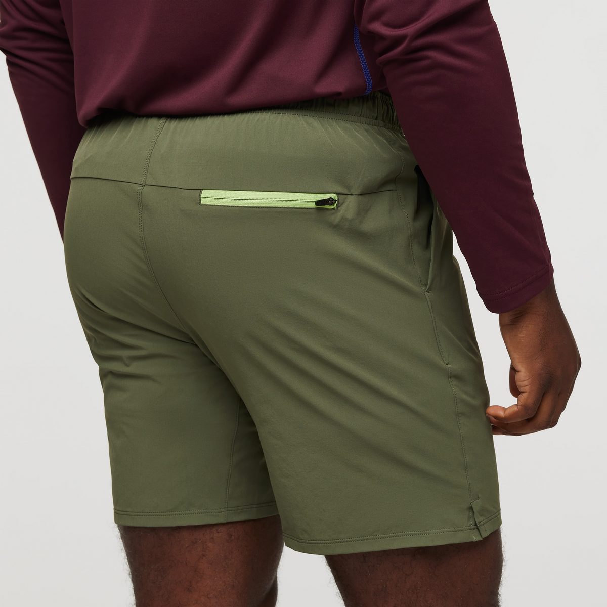 Valle Active Short - Men's, Fatigue, Model Jeremy