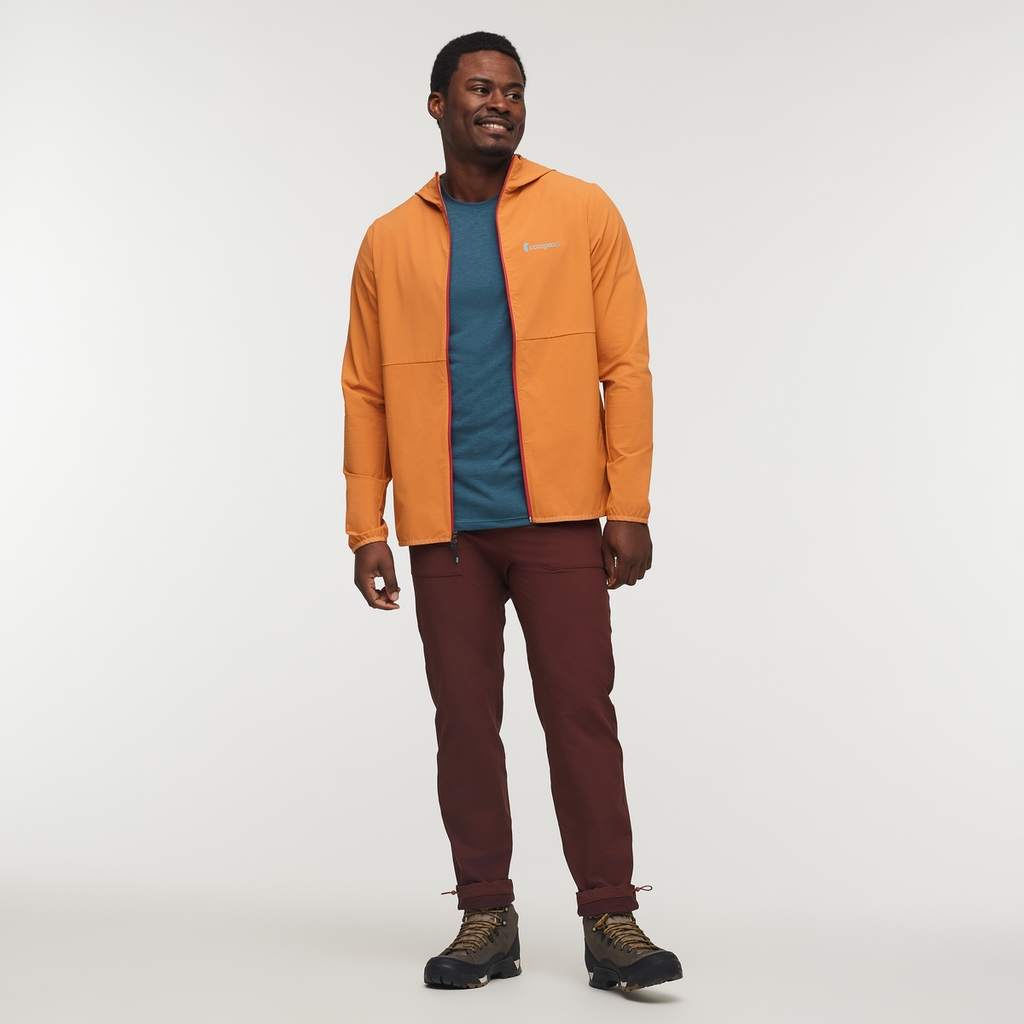 Vuelta Performance Windbreaker Jacket - Men's, Tamarindo, Model Jeremy