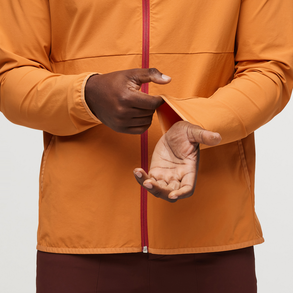 Vuelta Performance Windbreaker Jacket - Men's, Tamarindo, Model Jeremy