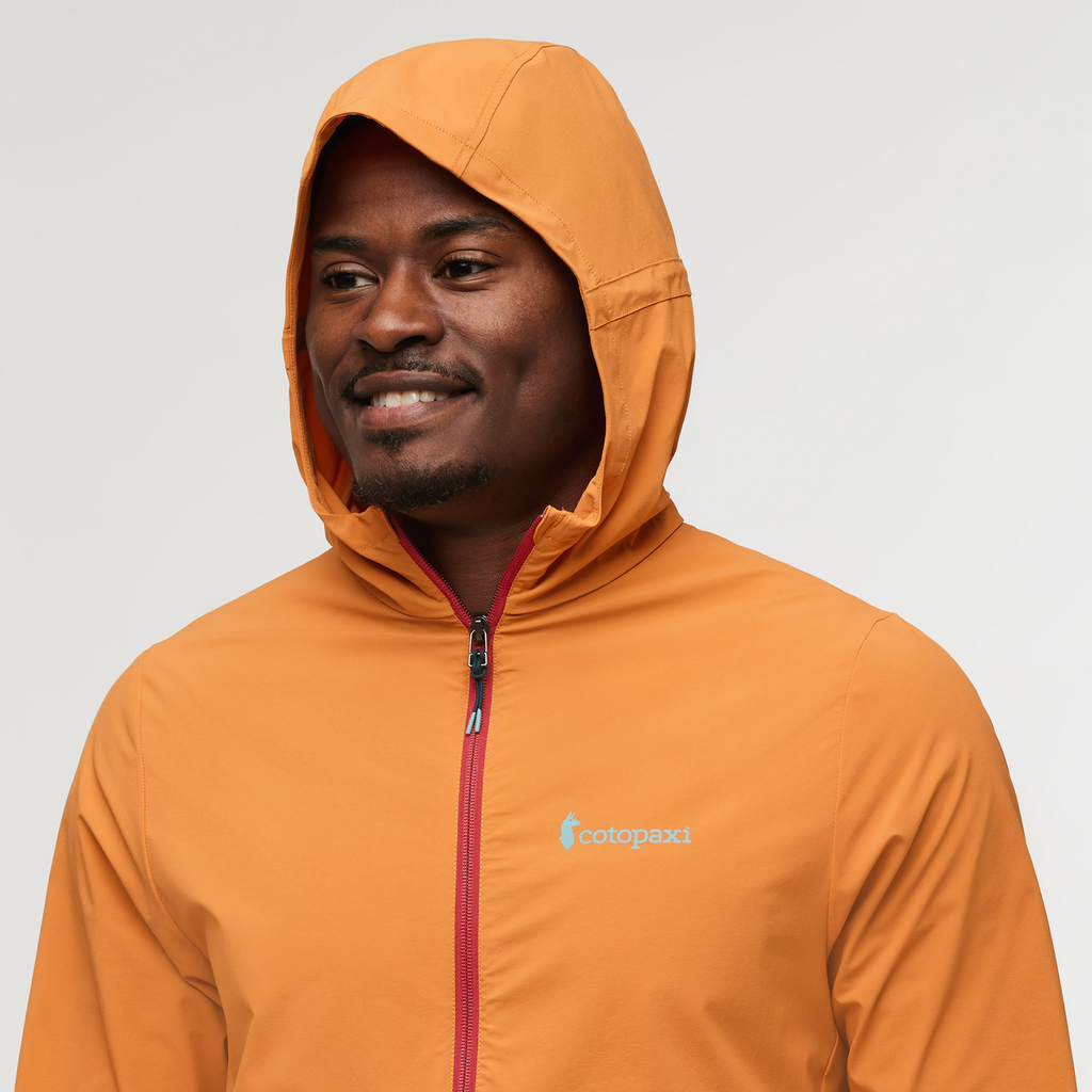 Vuelta Performance Windbreaker Jacket - Men's, Tamarindo, Model Jeremy