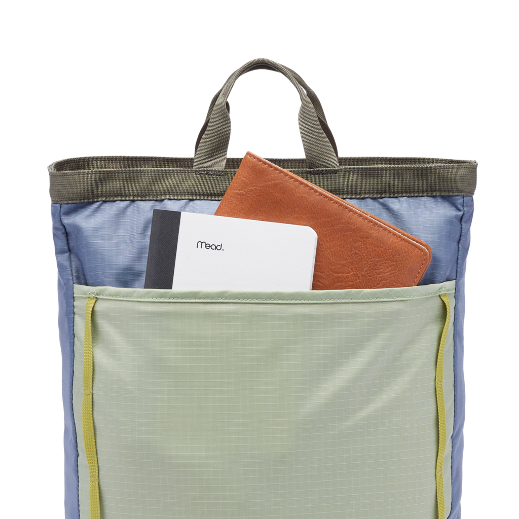 Todo 16L Convertible Tote - Cada Día, Green Tea/Tempest