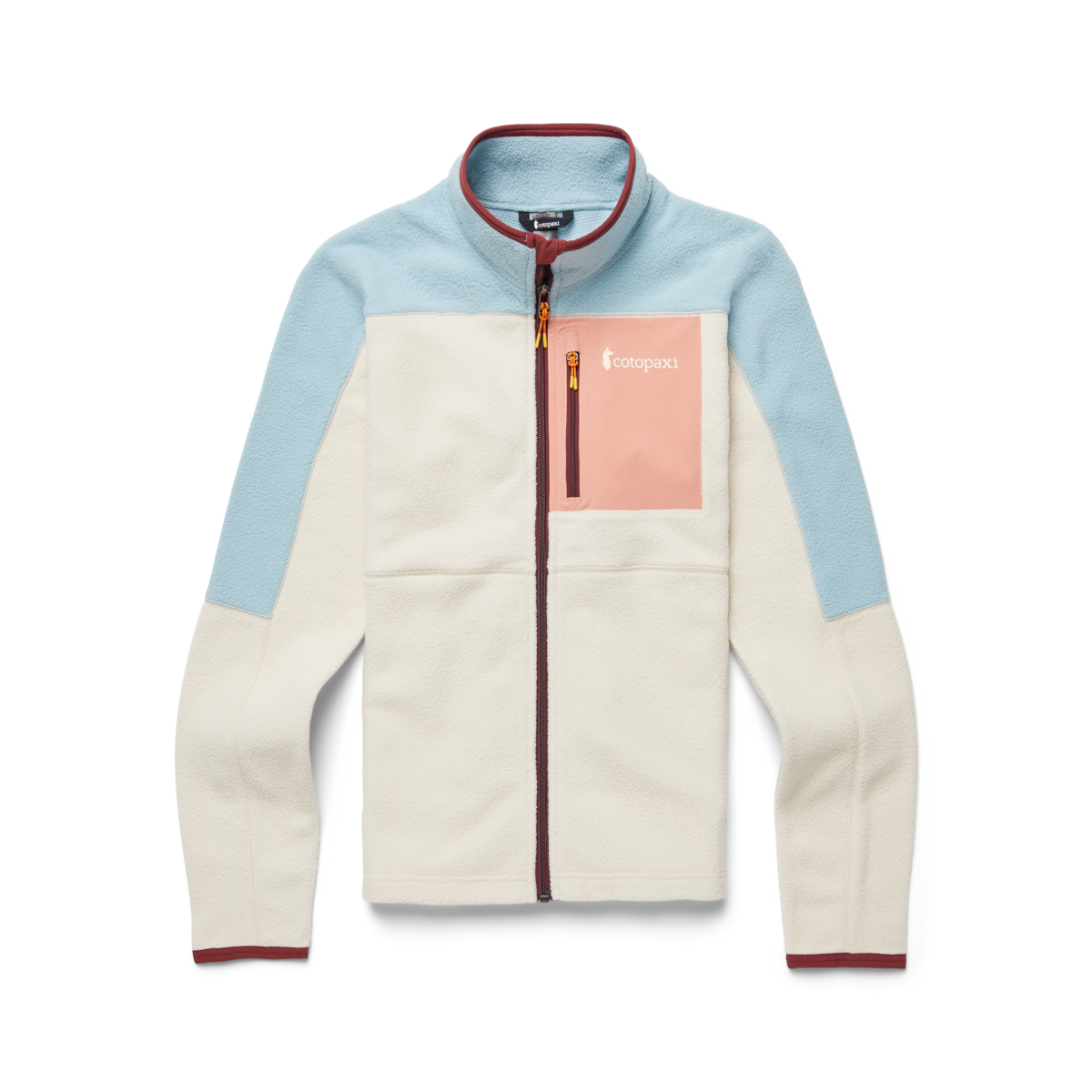 Abrazo Fleece Full-Zip Jacket - Women's, Sea Spray/Cream