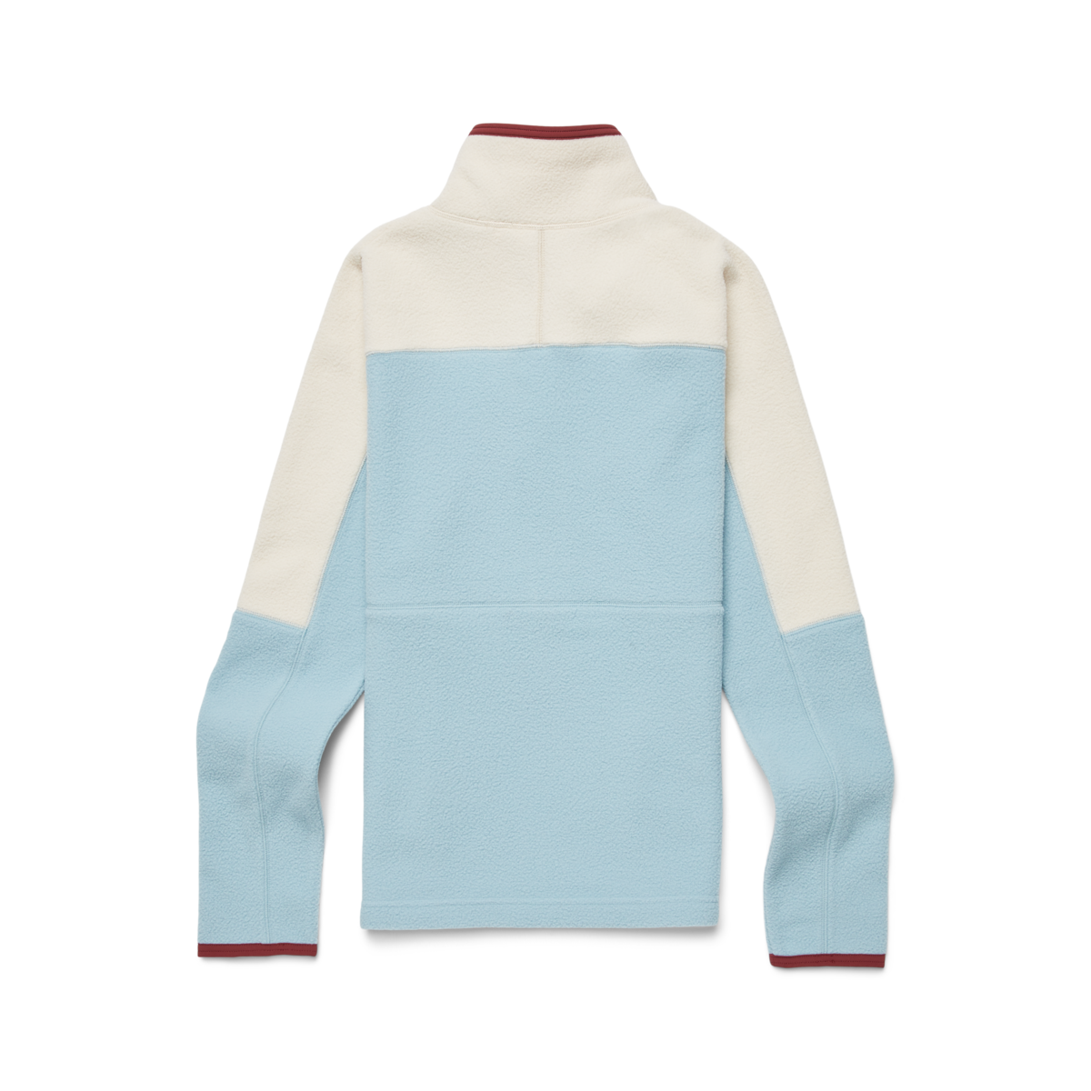 Abrazo Fleece Half-Zip Jacket - Women's, Cream/Sea Spray