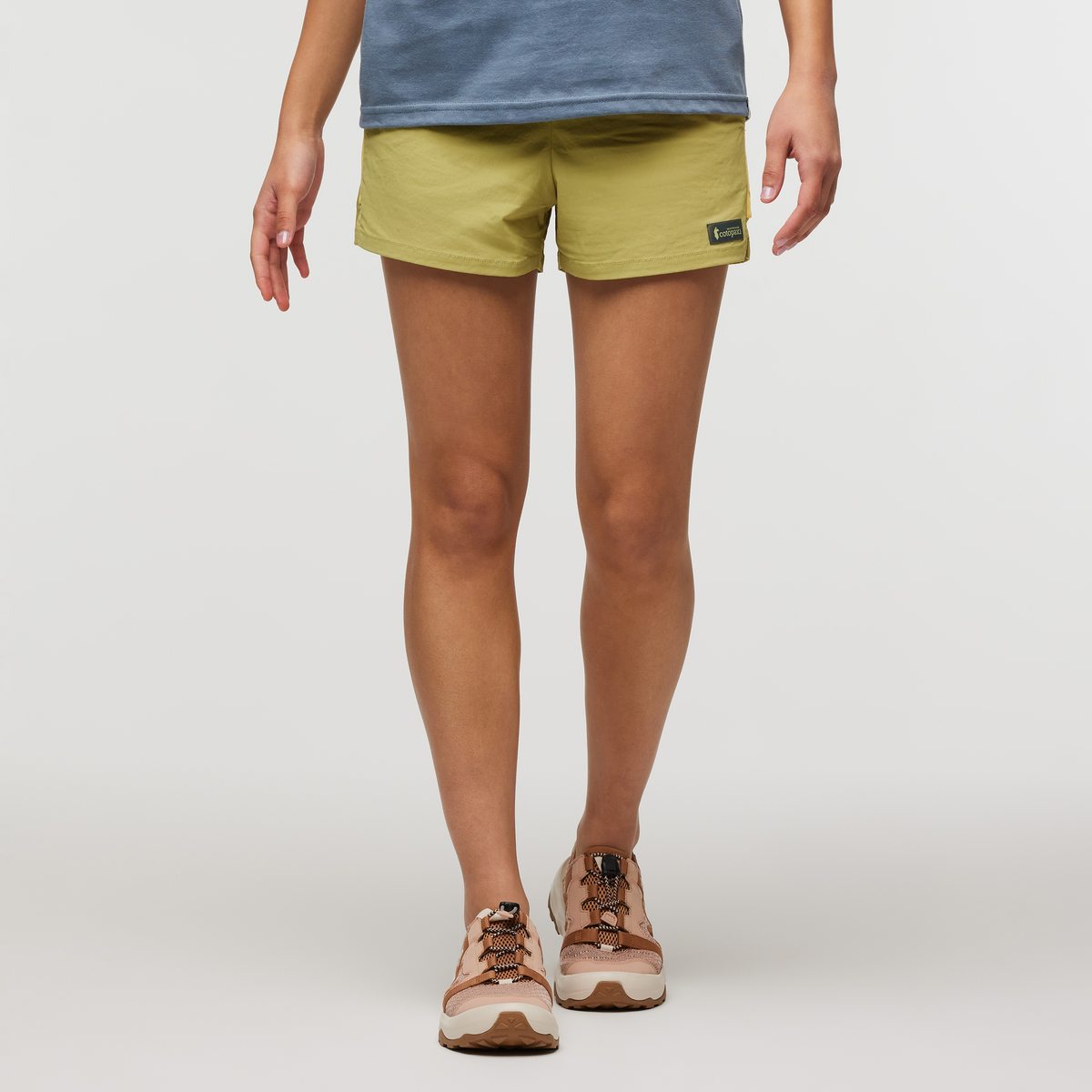 Brinco 3 Inch Short - Solid - Women's, Lemongrass, Model London