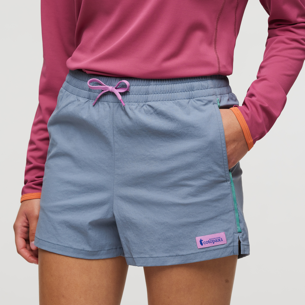 Brinco 3 Inch Short - Solid - Women's, Tempest, Model London