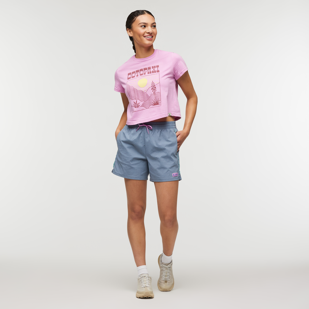 Brinco 5 Inch Short - Solid - Women's, Tempest, Model London