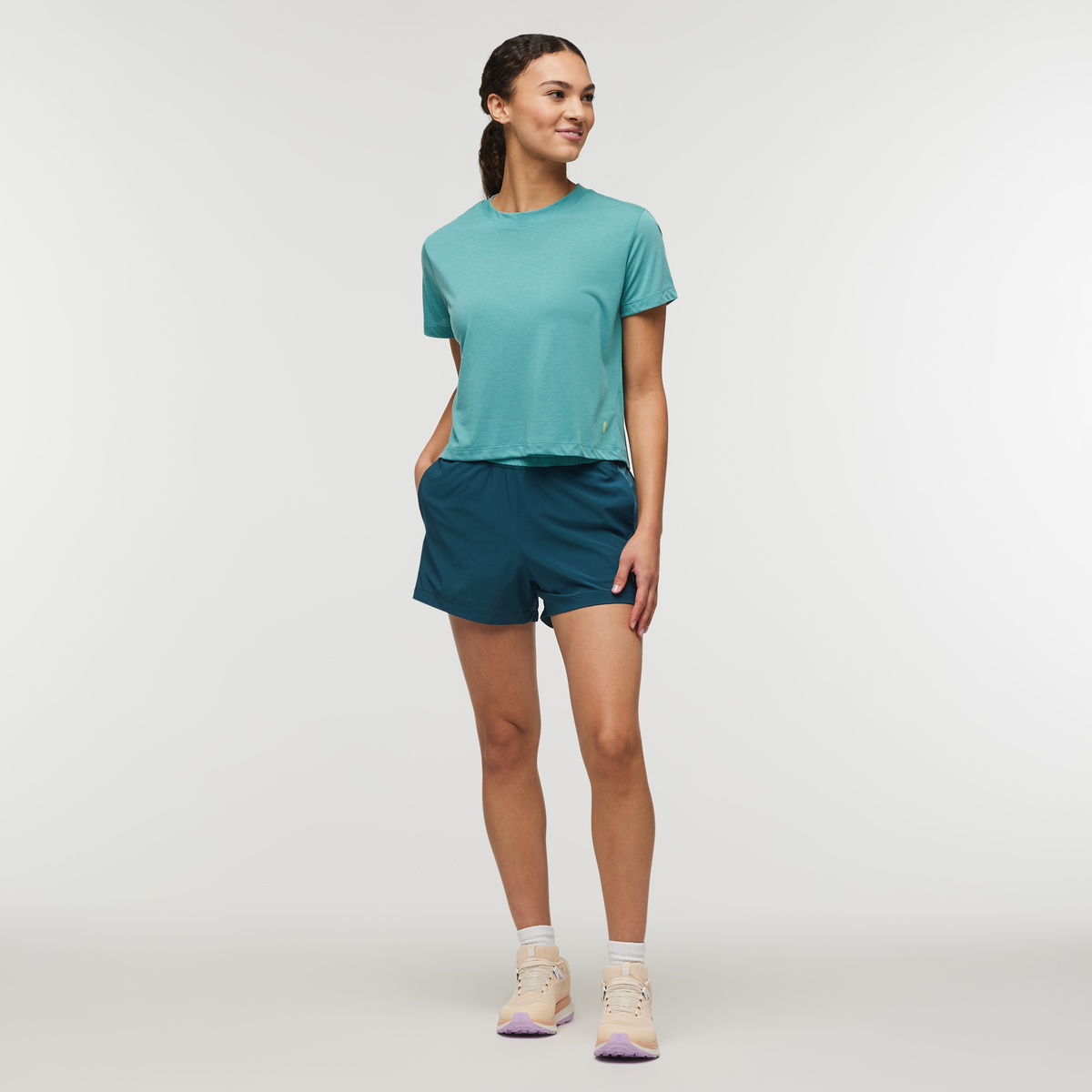 Cambio Short - Women's, Abyss, Model London