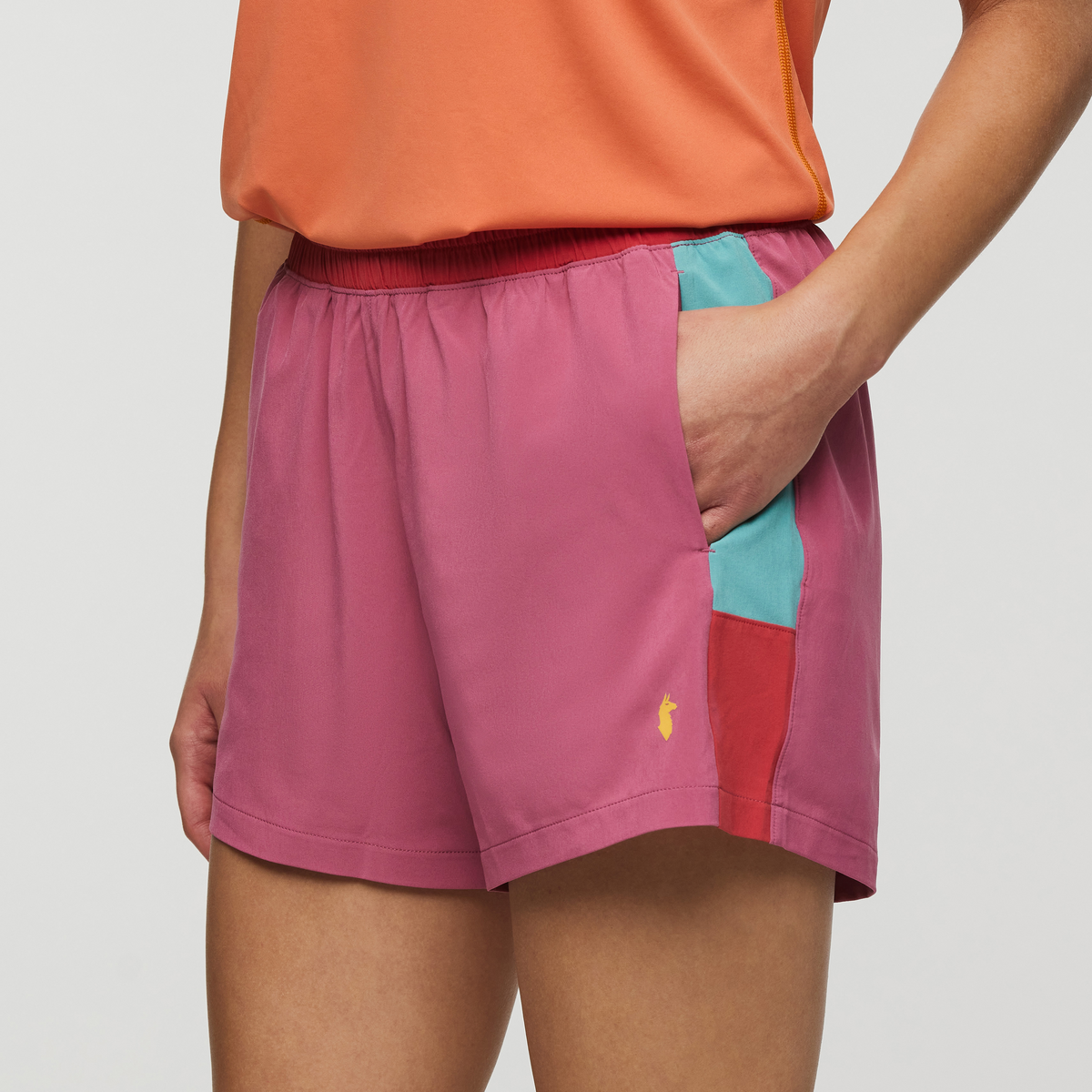 Cambio Short - Women's, Sangria, Model London