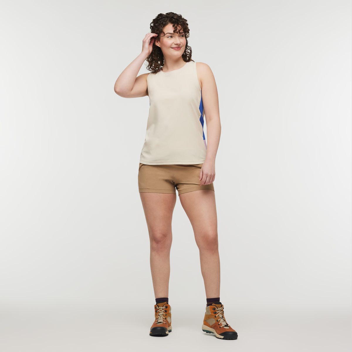 Cambio Tank - Women's, Cream, Model Courtney